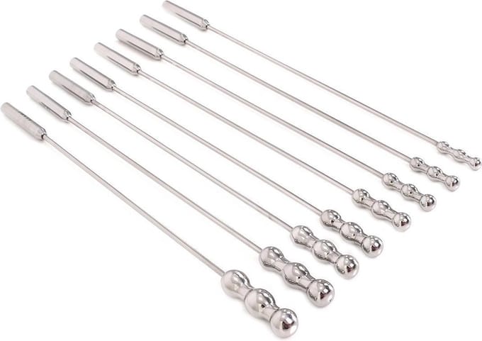 Kiotos - Urethral Sound Rosebud Dilators - Set Van 8 Stuks