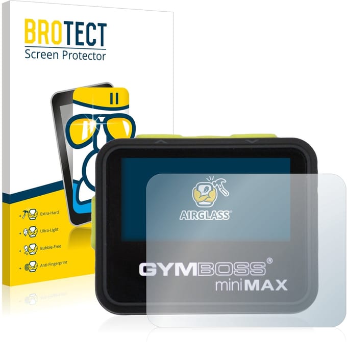 Screenprotector voor Gymboss Minimax Beschermglas transparant