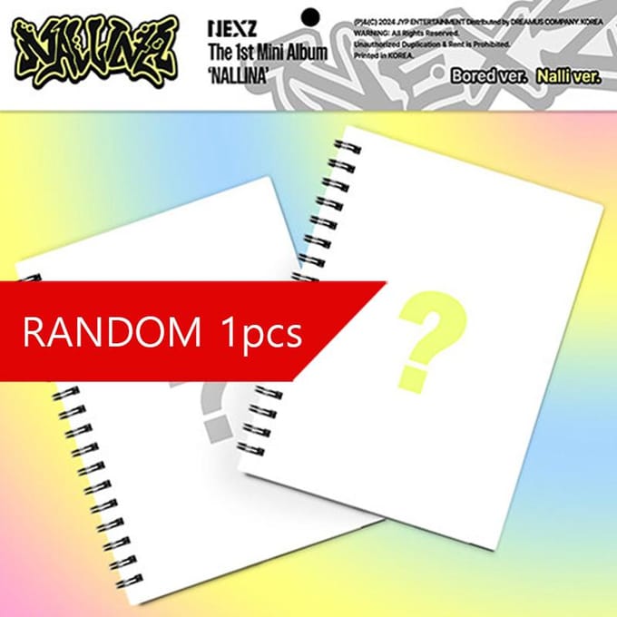 NEXZ - 1e Mini Album NALLINA PP RANDOM 1PCS red