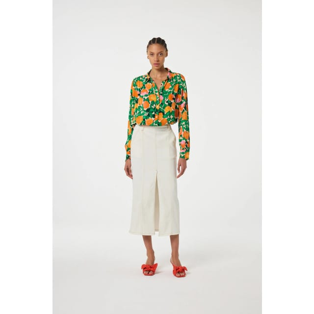 Fabienne Chapot Coco Blouse Grass Is Greener/jus Maat: 34 | Blouses Outlet | Dames | Groen