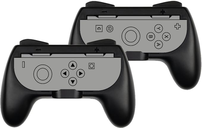 Switch 2 - Joy-Con grips - controller set - extra bescherming en grip