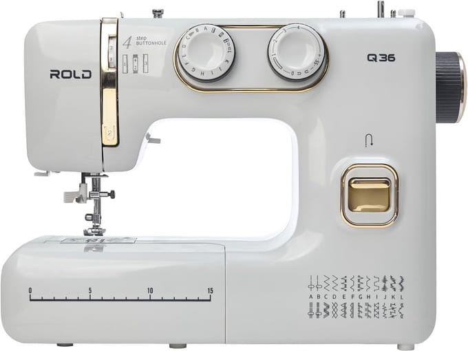 Naaimachine - Klusmachine - Kleding Maken - 25 Steken Programma's - 100 Watt Motor - Grijs