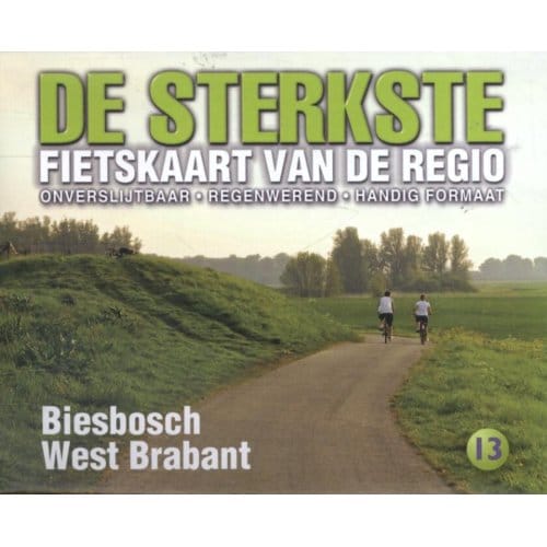 De Sterkste Fietskaart Van De Regio / Biesbosch En West Brabant - Smulders Kompas - John Eberhardt