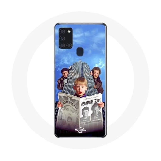 Coque - Maniacase - Samsung Galaxy A21S - Souple - Protection - Home Alone