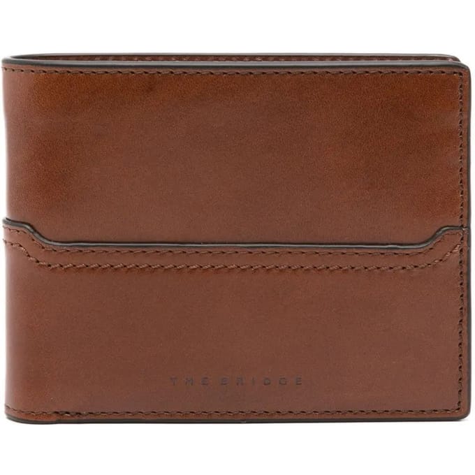 Portemonnee De brug Man Bruin leer - 01502501-1A