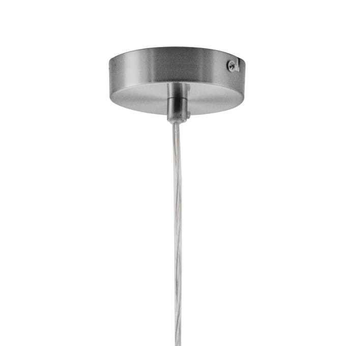 Nowa Hanglamp Paso van glas, 1-lamp, rookgrijs