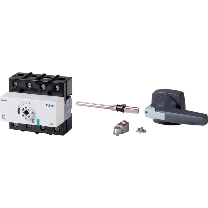 Eaton DMM 125A 4-Pool Schakelaar Ontkoppelaar Met Grijze Handgreep - 6096805