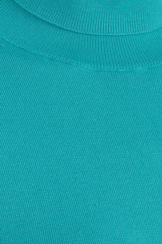EsQualo Sweater Turtle Neck Lagoon Größe: S | Pullover Outlet | Damen