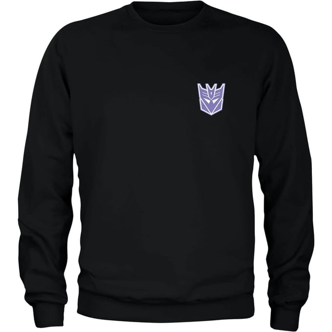 Transformers Decepticons Unisex Sweatshirt - Black - S