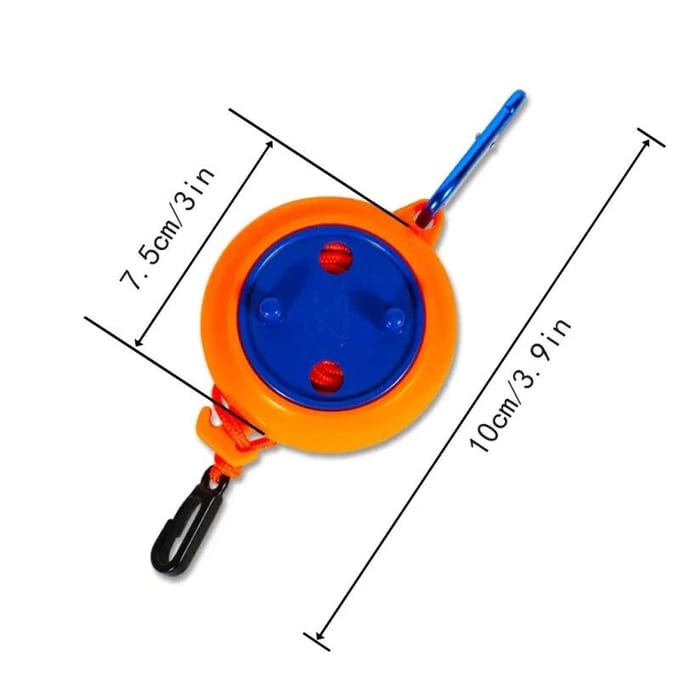 Corde à linge Non perforée de 10M, rétractable, Portable, support de séchage de voyage, Camping en plein air, coupe-vent, corde à linge suspendue Portable noir