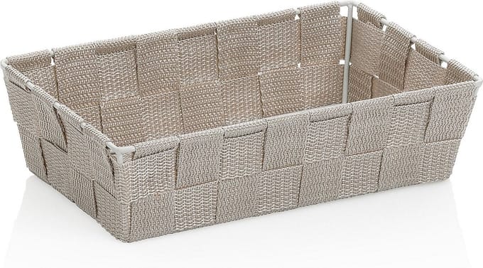 Kela Badkamer - Alvaro Mand 23x15x6 cm - Polypropyleen - Zilver