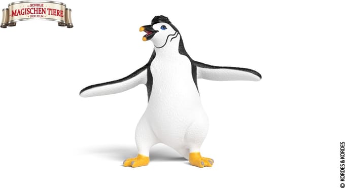 Schleich magische dieren school - Pinguïn Juri speel figuur.