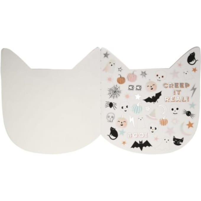Meri meri halloween stickerboekje kat