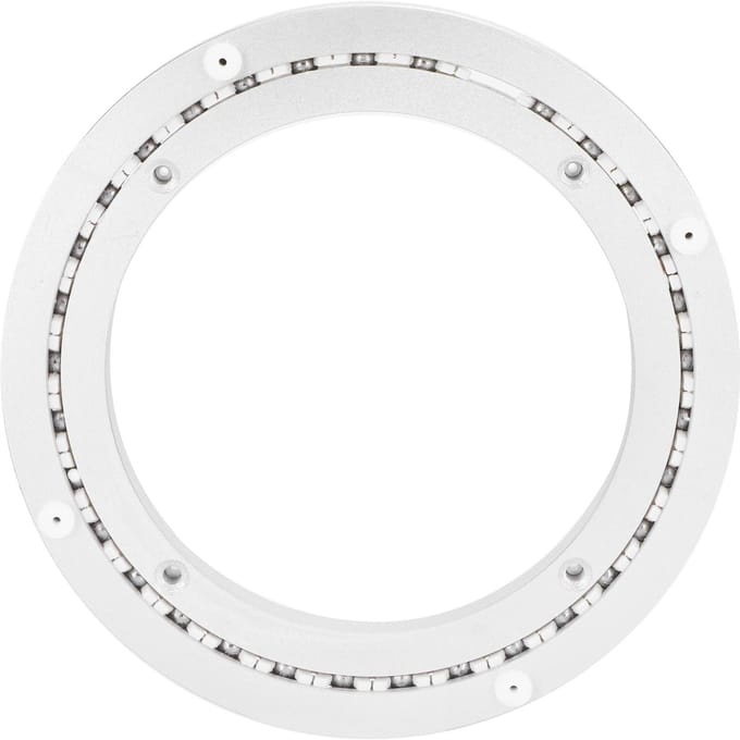 Zware Aluminiumlegering Draaibaar Lager Draaiplateau Rond Glad Stil Eettafelblad 8in 20.3cm/8in