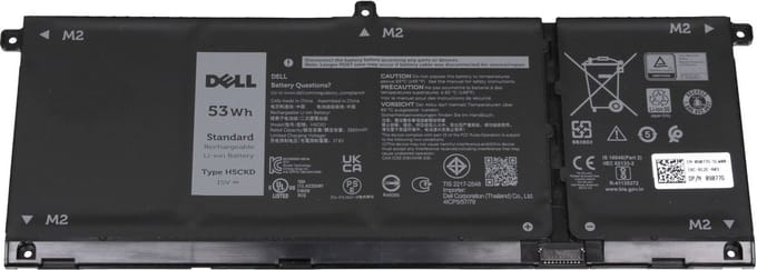 Dell TXD03 Batterij - 53Wh - (15V 4-cel)