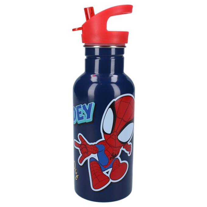 Vadobag Spidey Drinkfles en Schoolbeker - Blauw - Stainless Steel - 500 ml