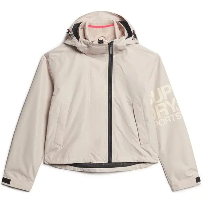 Geborduurde dames windjack met capuchon Superdry SD