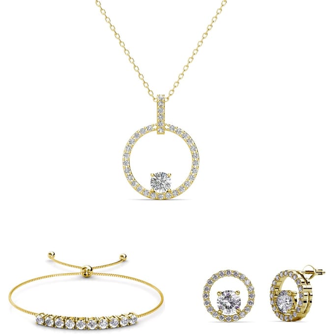 Mia Amory Sets - Goud en Kristal