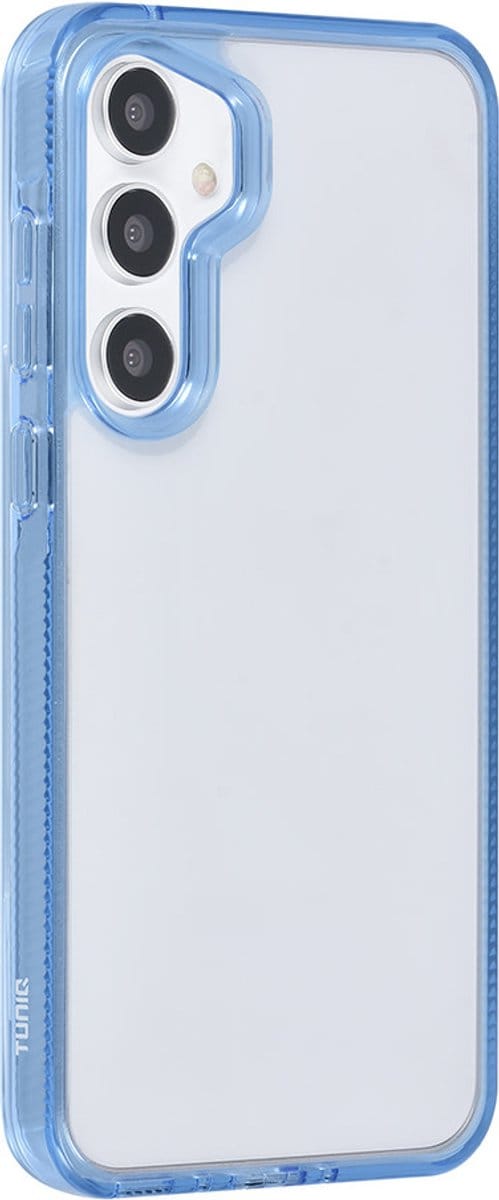 TUNIQ Back cover - Galaxy A35 - Blauw - Schokabsorberend - Nauwkeurige uitsparingen