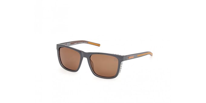 Timberland TB00086 Shiny grey 55/18/140 MAN Zonnebrillen