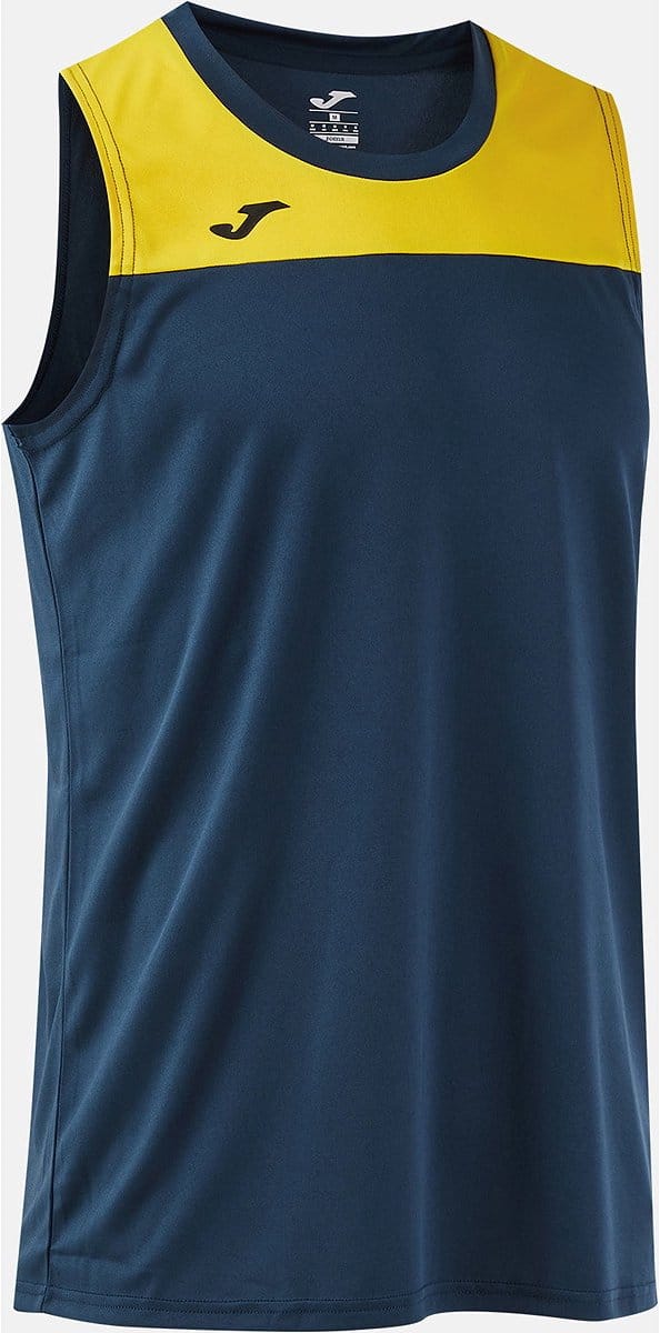 Joma Phoenix III Basketbalshirt Heren - Marine / Geel | Maat: S
