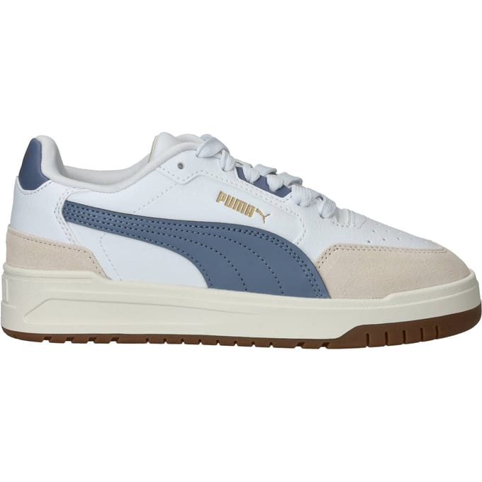 Puma Shuffle Downtown Lo Sneakers - Jongens - Wit
