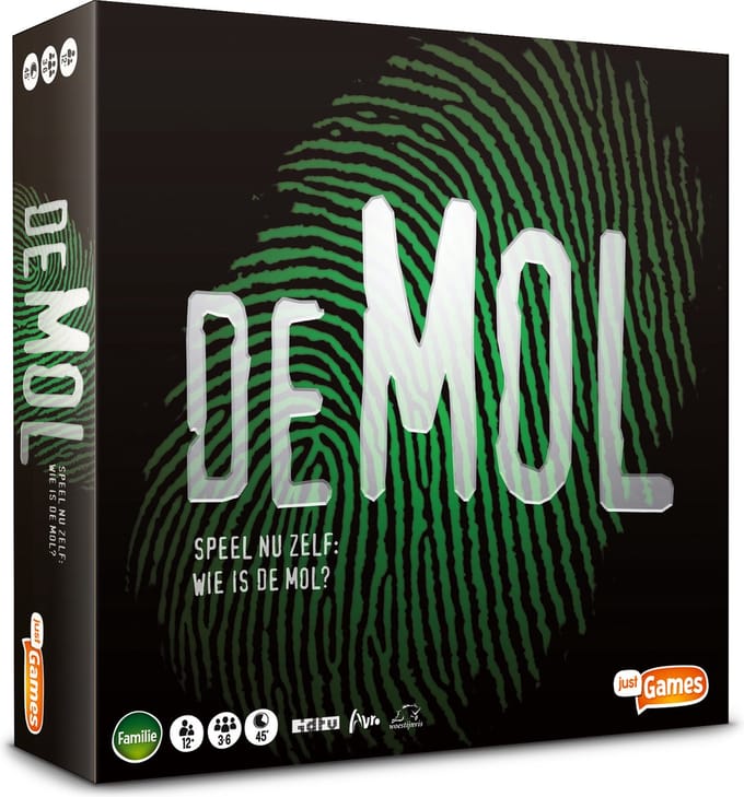 Just Games Wie is de Mol - bordspel - NL-uitgave