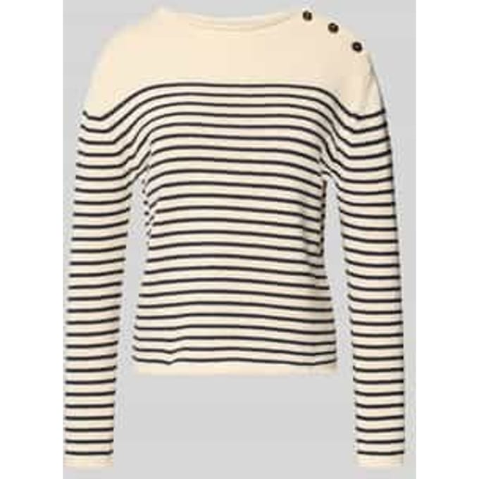 regular fit gebreide trui van katoenmix model 'QUADRO'