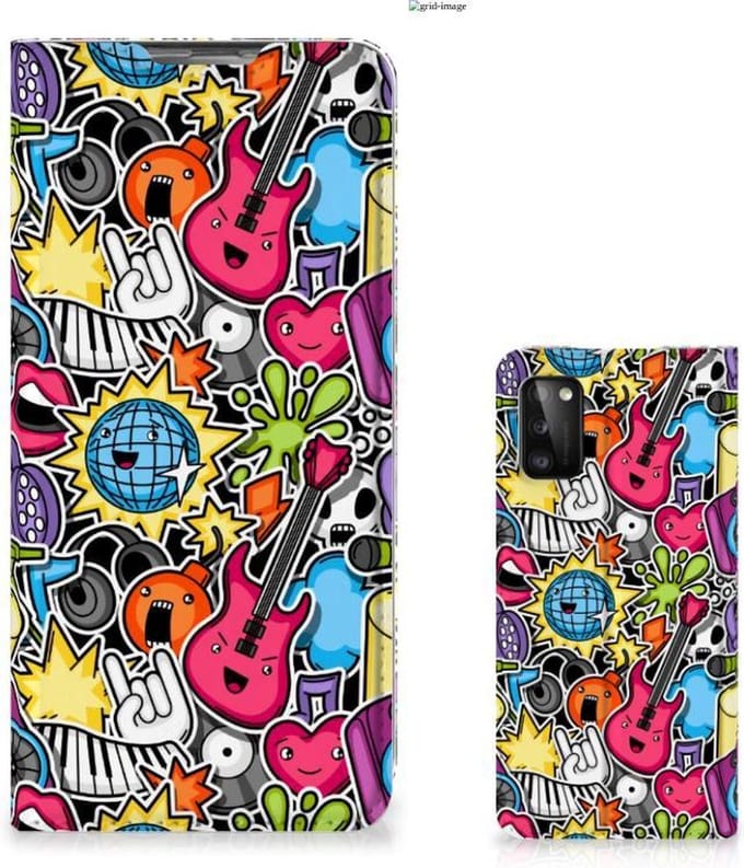 Samsung Galaxy A41 Hippe Standcase Punk Rock