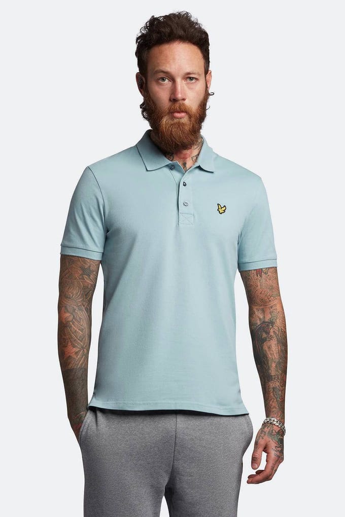 Lyle & Scott Gewoon poloshirt in Blauw