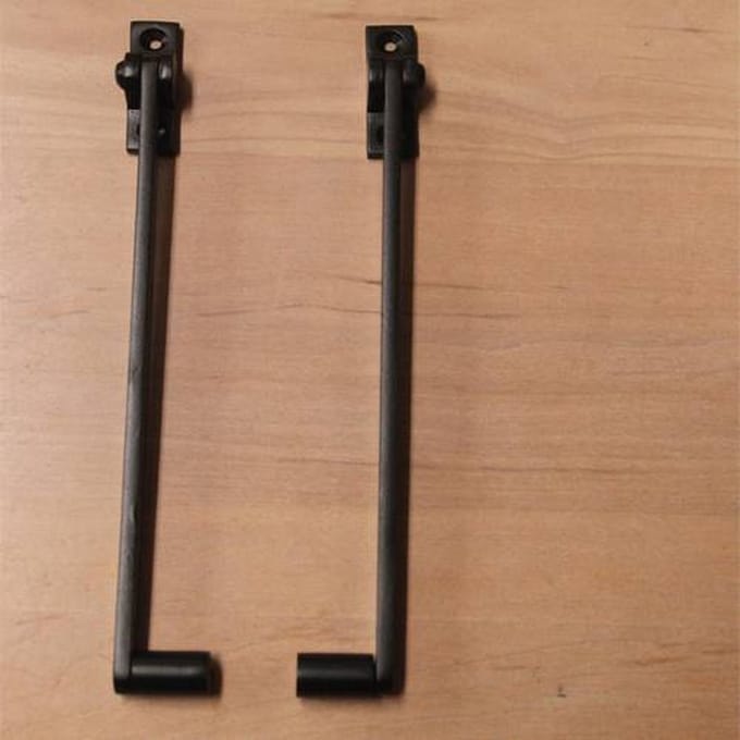Raamvalijzer zwart | Reddi raamvalijzer rol 155mm zwart