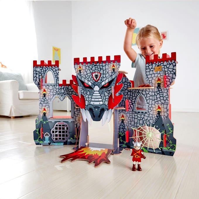 Hape - Viking Castle - Houten speelset