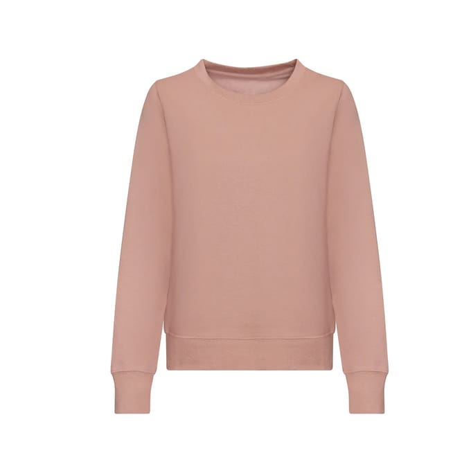 Just Hoods - AWDis Sweat Dames - Dusty Pink maat S