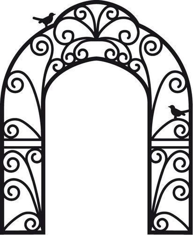 Marianne Design Craftable Mal Birds Pergola CR1265