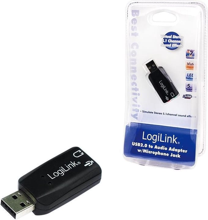 LOGILINK - geluidskaart - UA0053 - USB - 5.1 - Retail