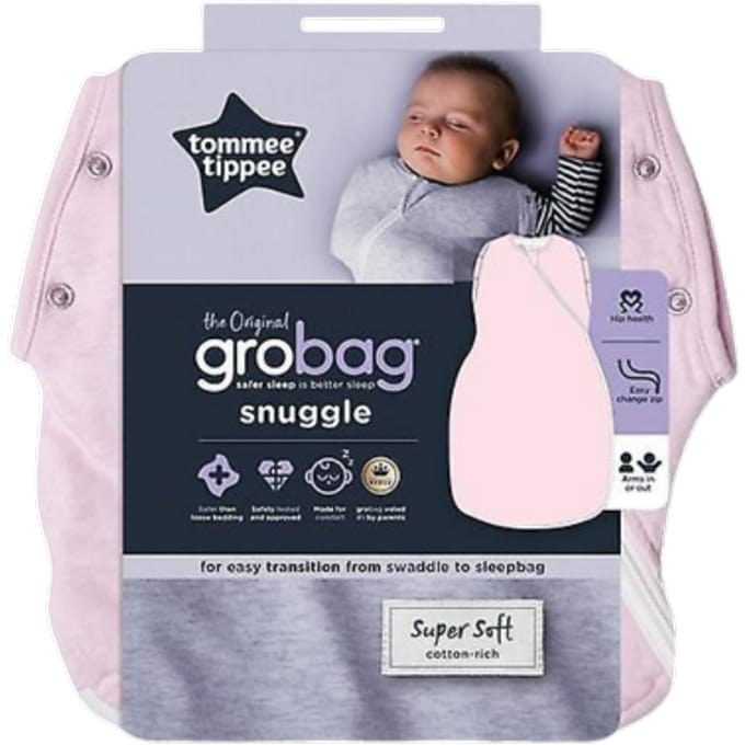 Tommee Tippee Grobag Snuggle 1 Roze - 0-4 maanden