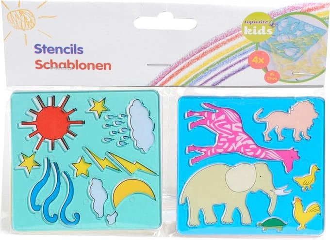 Lifetime Mini Dieren / Seizoenen Sjabloon, 4 Delig