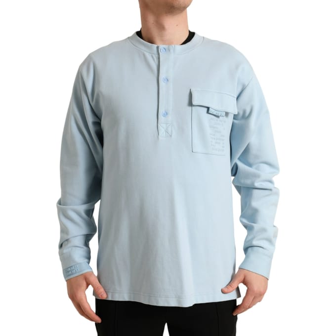 Langschedige Henley Shirt Tsh84730