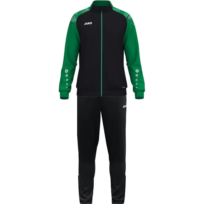 Jako Sonic Polyesterpak Kinderen - Zwart / Groen | Maat: 116