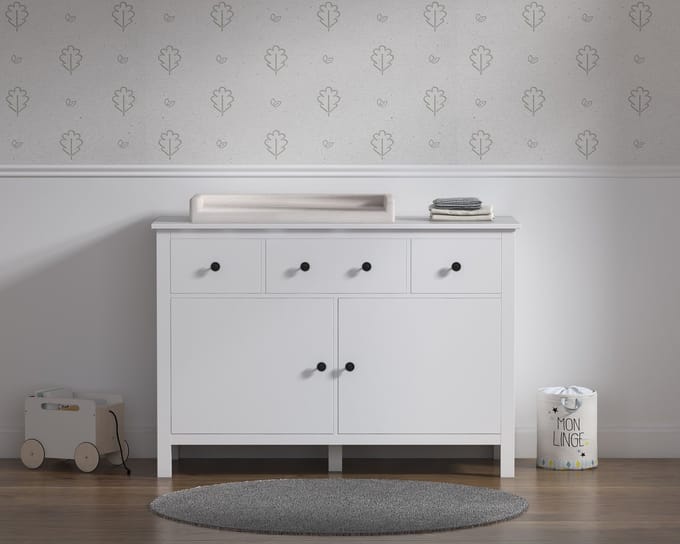 Born Lucky Commode Parijs Wit