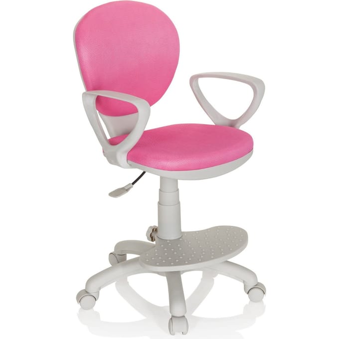 Kinder bureaustoel KID COLOUR G1 stof roze hjh OFFICE