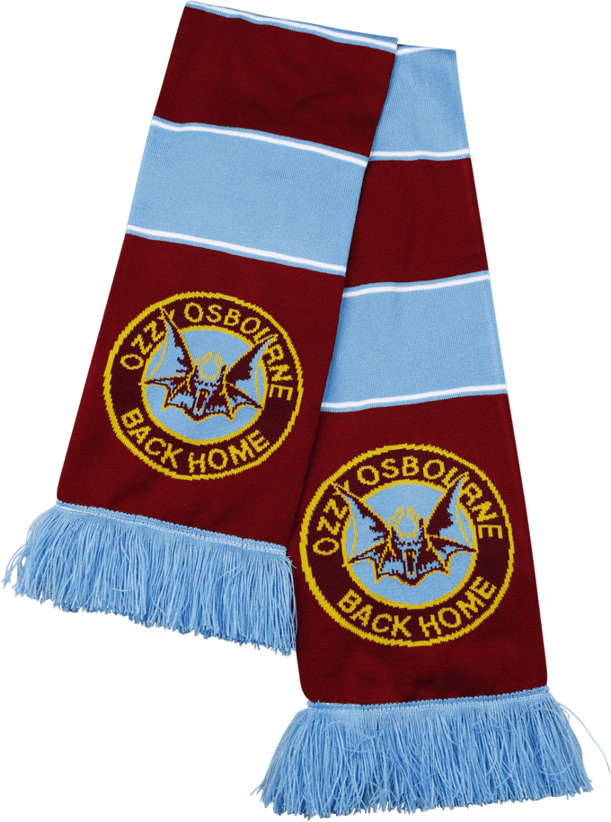 Ozzy Osbourne Sjaal - Ozzy X Aston Villa - Back Home - meerkleurig
