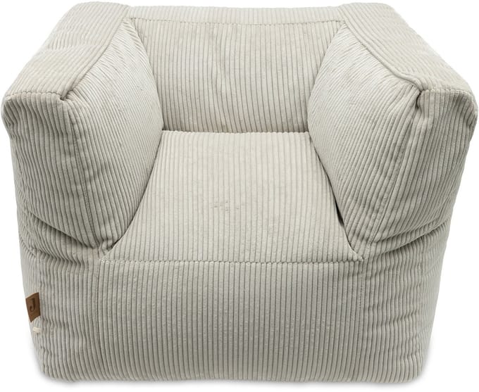 Jollein - Kinderfauteuil - Corduroy - Olive Green - Kinder Zitzak - 1 t/m 4 jaar
