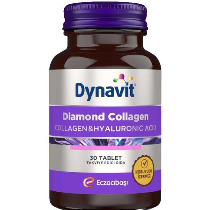 Dynavit Collageen Hyaluronzuur 30 Tabletten