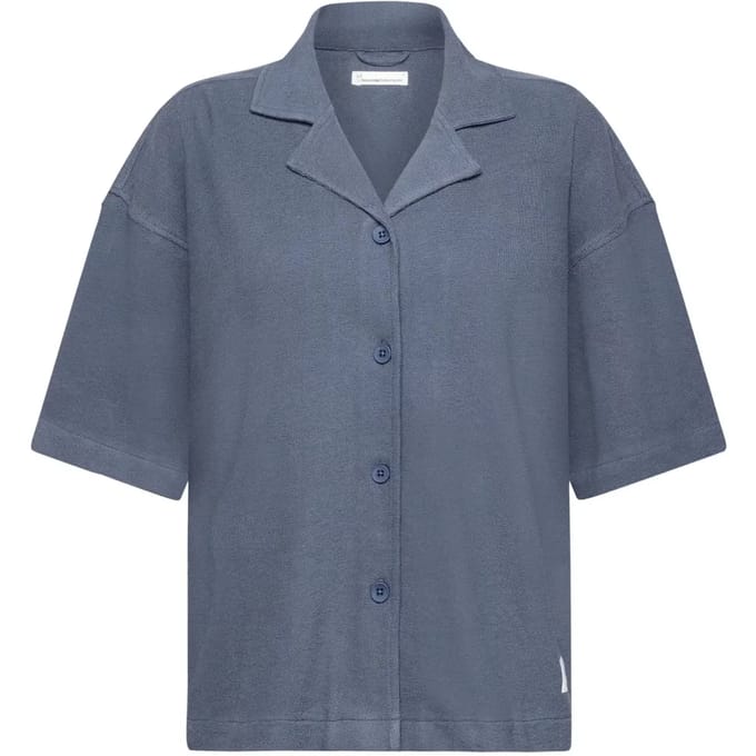 Bouclé Blouse Dames KnowledgeCotton Apparel