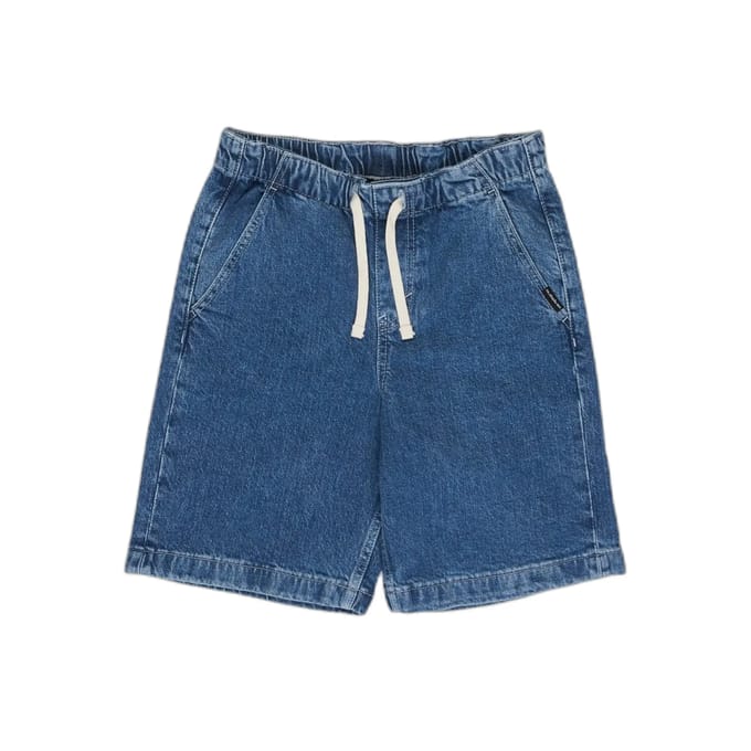 Quiksilver The Foam Korte Jeans Blauw 14 Years Jongen