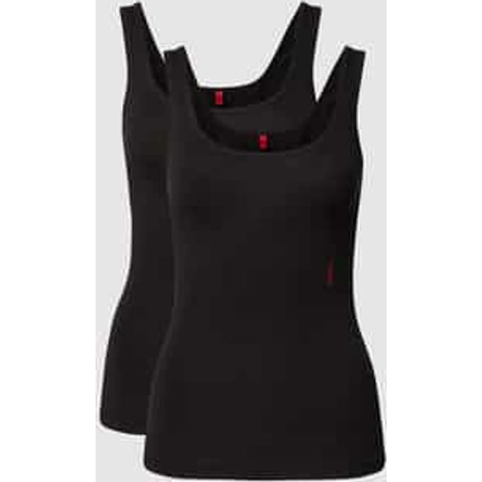 Tanktop met labelprint