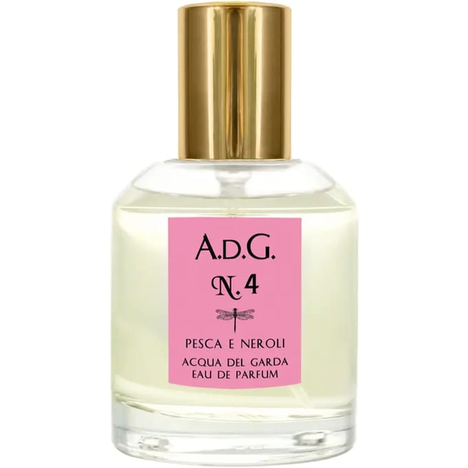 Perzik en neroli eau de parfum voor vrouwen Acqua Del Garda N.4