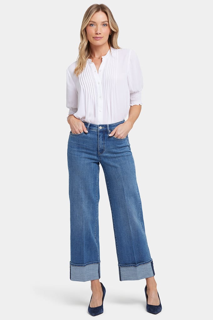Teresa Wijde Benen Jeans | Stillwater Lake