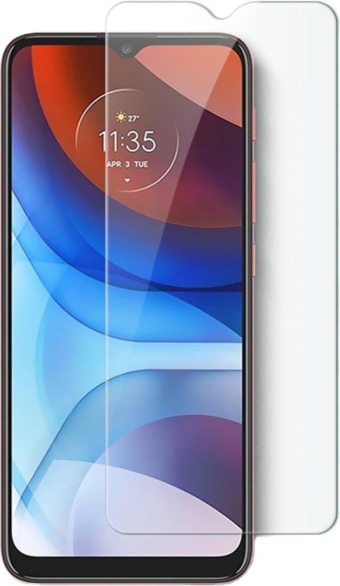 Screenprotector Geschikt voor Motorola Moto E20 - Motorola Moto E20 Tempered Glass